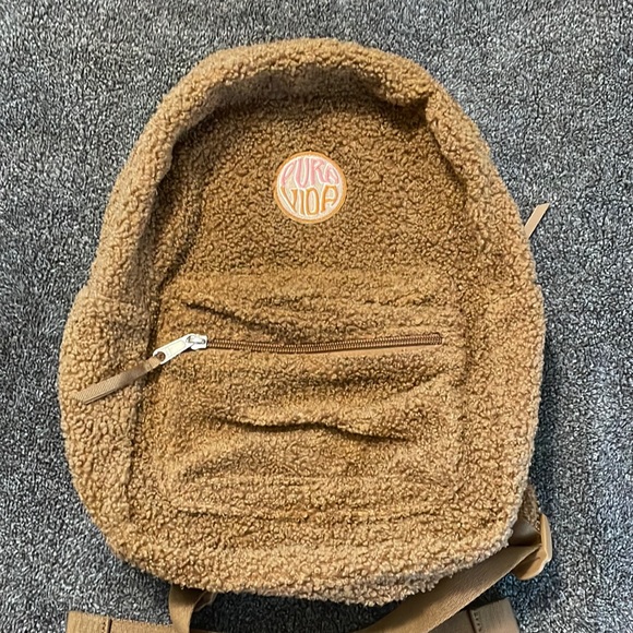 Handbags - Brown teddy bear mini backpack